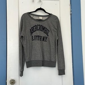 Grey Abercrombie sweater